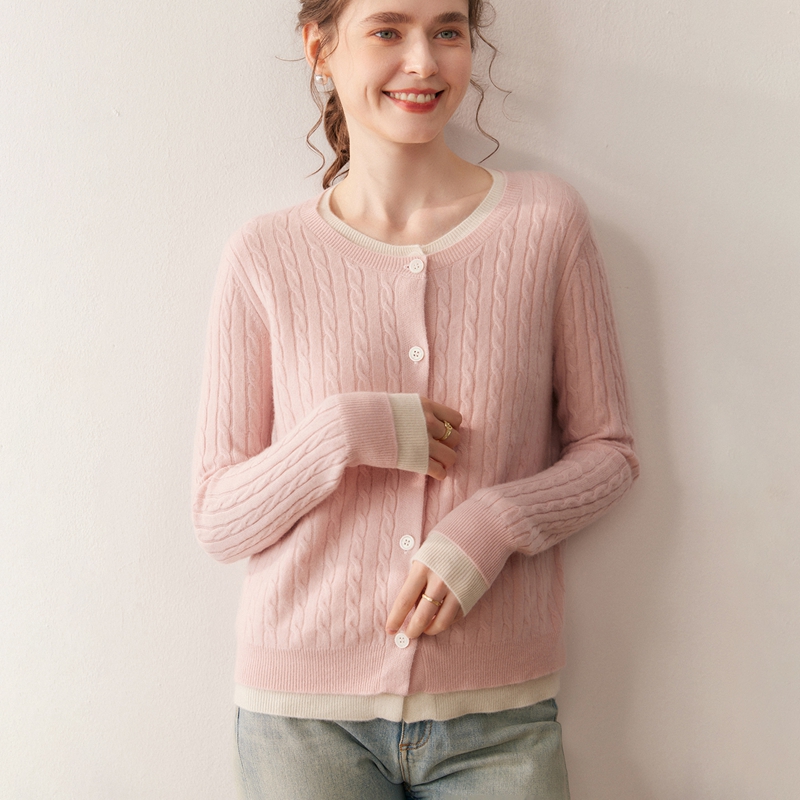 Winter Clothing Essential - 여성 캐시미어 스웨터 가디건 가을 겨울