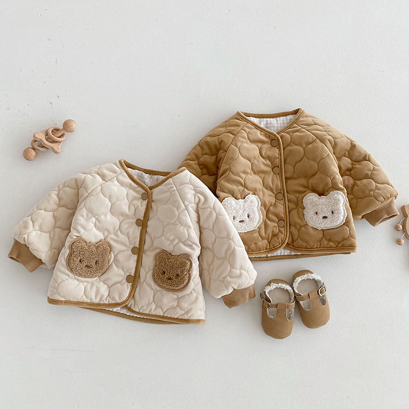 Winter Clothing For Baby Girl - 2025 한국 아기 겨울옷 귀여운 곰