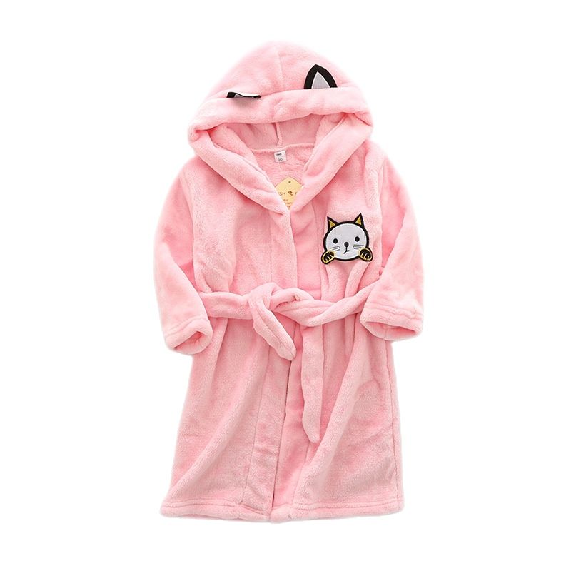 어린이 만화 고양이 가운 새로운 겨울 아기 소녀 목욕  - Winter Clothing For Baby Girl 리뷰 및 가격