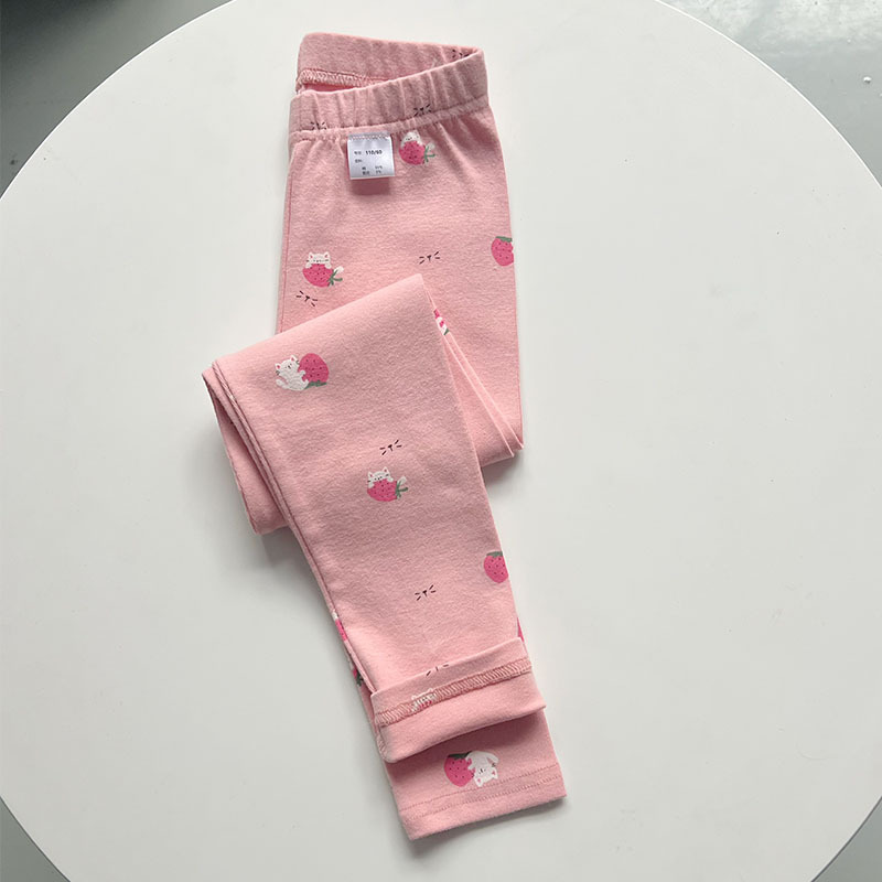 여자 레깅스 가을 겨울 바지 어린이를위한 두꺼운 면화  - Winter Clothing For Baby Girl 리뷰 및 가격