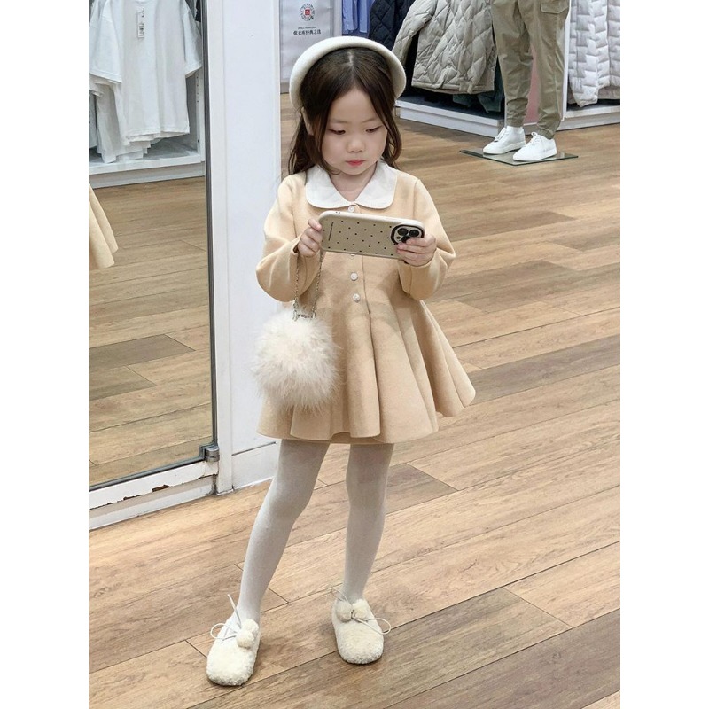 한국 아동복 2025 가을 겨울 신상 달콤한 밀크 옐로 - Yellow Winter Clothing 리뷰 및 가격