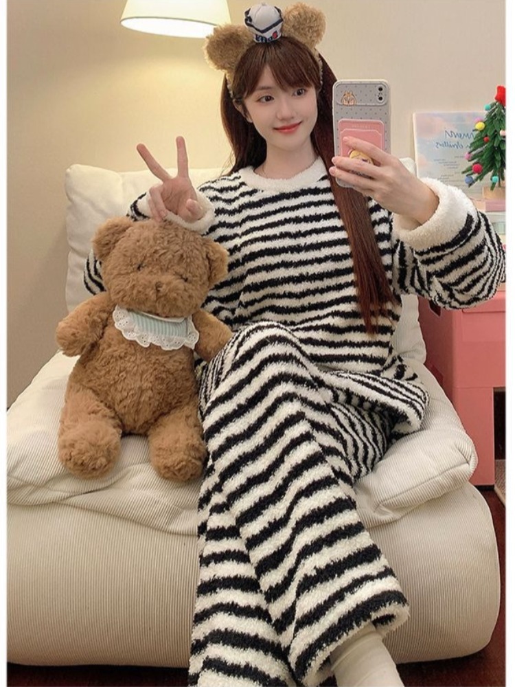M-5XL 플러스 사이즈 여성 겨울용 따뜻한 2피스 세 - Winter Clothes 리뷰 및 가격