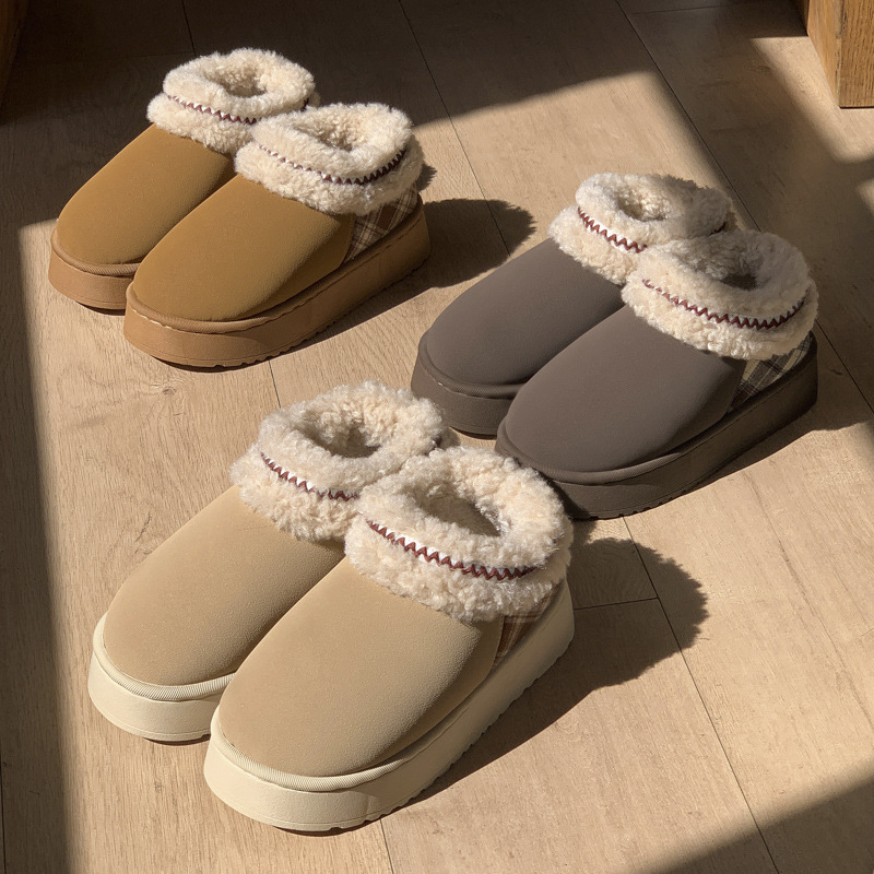 2026 플랫폼 푹신한 슬리퍼 여성/남성용 하우스 플랫 - Winter Cloth 리뷰 및 가격