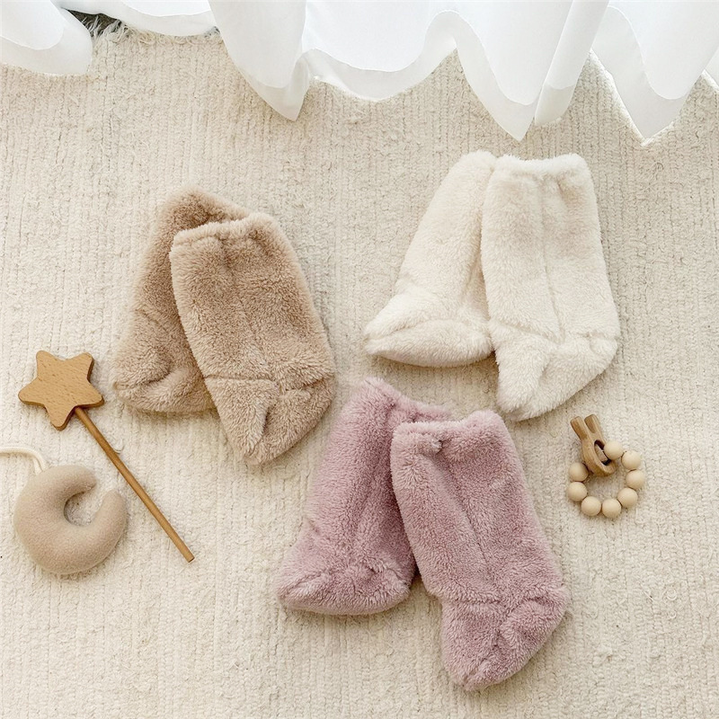 따뜻한 겨울 아기 양말 산호 양털 양말 유아 소년 소녀 - Winter Clothing For Baby Girl 리뷰 및 가격