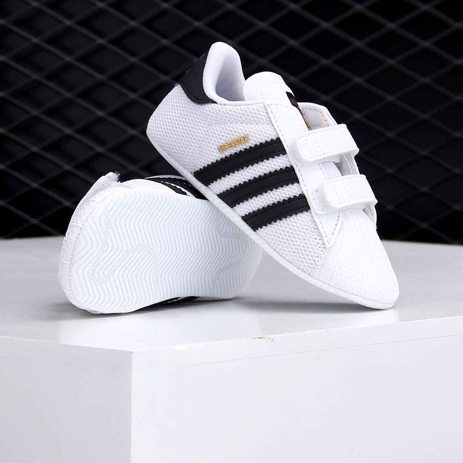 아디다스 정품 SUPERSTAR CRIB 유아/유아 남 - Adidas Shoes Superstar 리뷰 및 가격