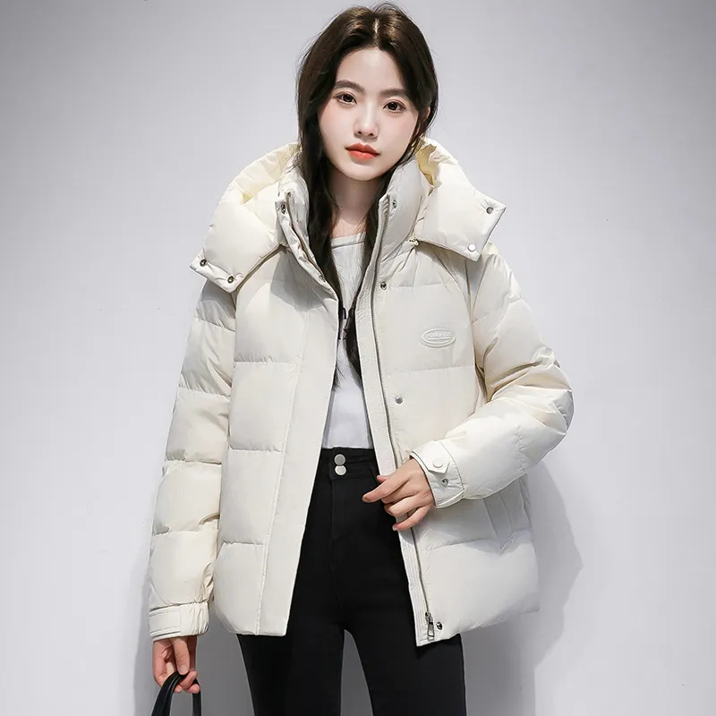 노란색 겨울 짧은 코트 여성 2025 새로운 두꺼운 코 - Yellow Winter Clothing 리뷰 및 가격