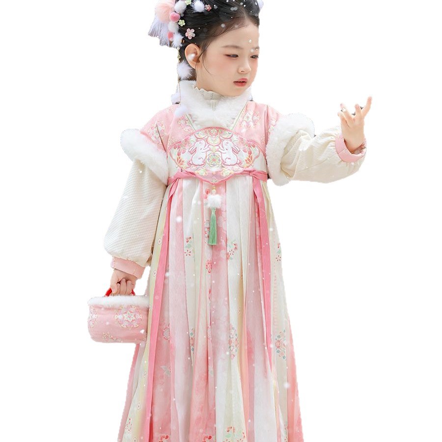 2025 소녀 요정 한복 어린이 겨울 따뜻한 자수 탕복 - Winter Clothing For Baby Girl 리뷰 및 가격