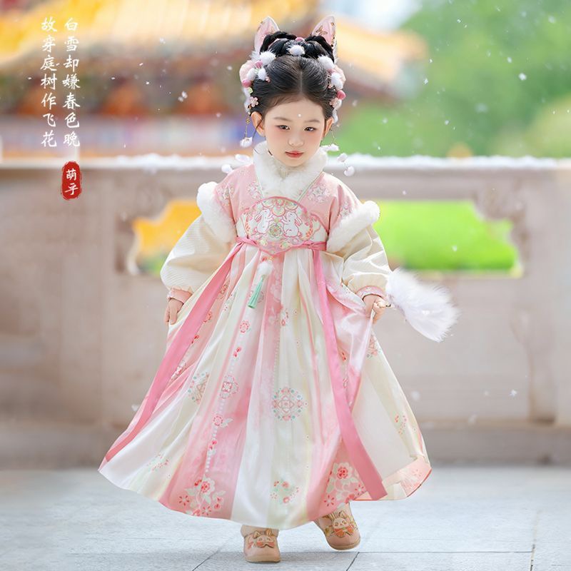 2025 소녀 요정 한복 어린이 겨울 따뜻한 자수 탕복 - Winter Clothing For Baby Girl 리뷰 및 가격