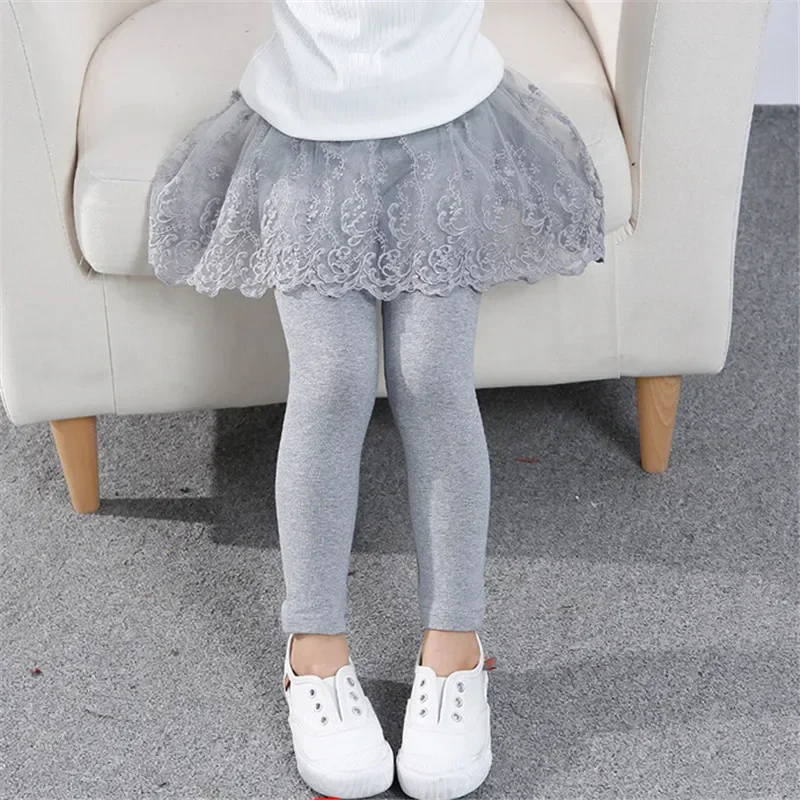 새 아기 소녀 레깅스 레이스 공주 스커트-바지 봄 가을 - Winter Clothing For Baby Girl 리뷰 및 가격
