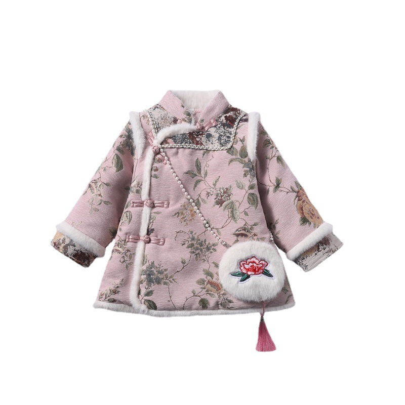 겨울 아기 ​​소녀 Hanfu 키즈 공주 당나라 Che - Winter Clothing For Baby Girl 리뷰 및 가격