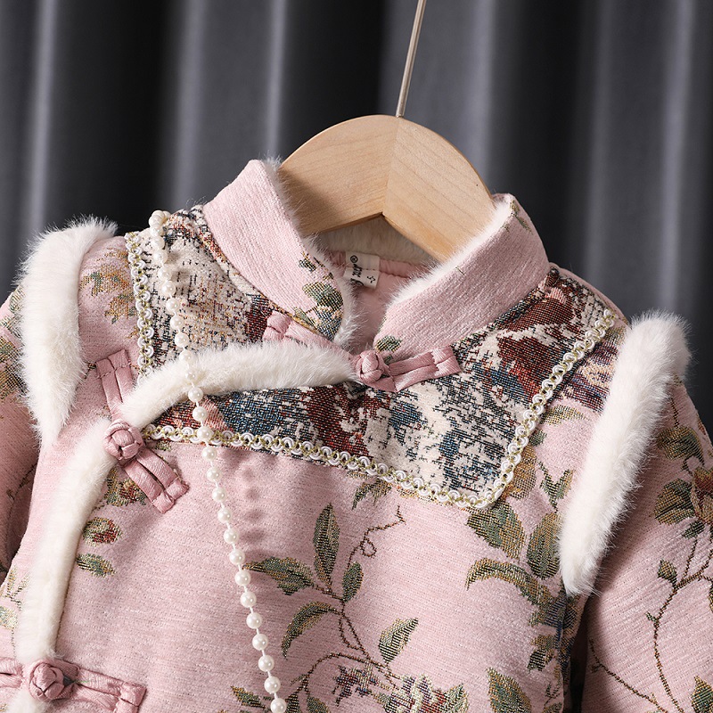 겨울 아기 ​​소녀 Hanfu 키즈 공주 당나라 Che - Winter Clothing For Baby Girl 리뷰 및 가격