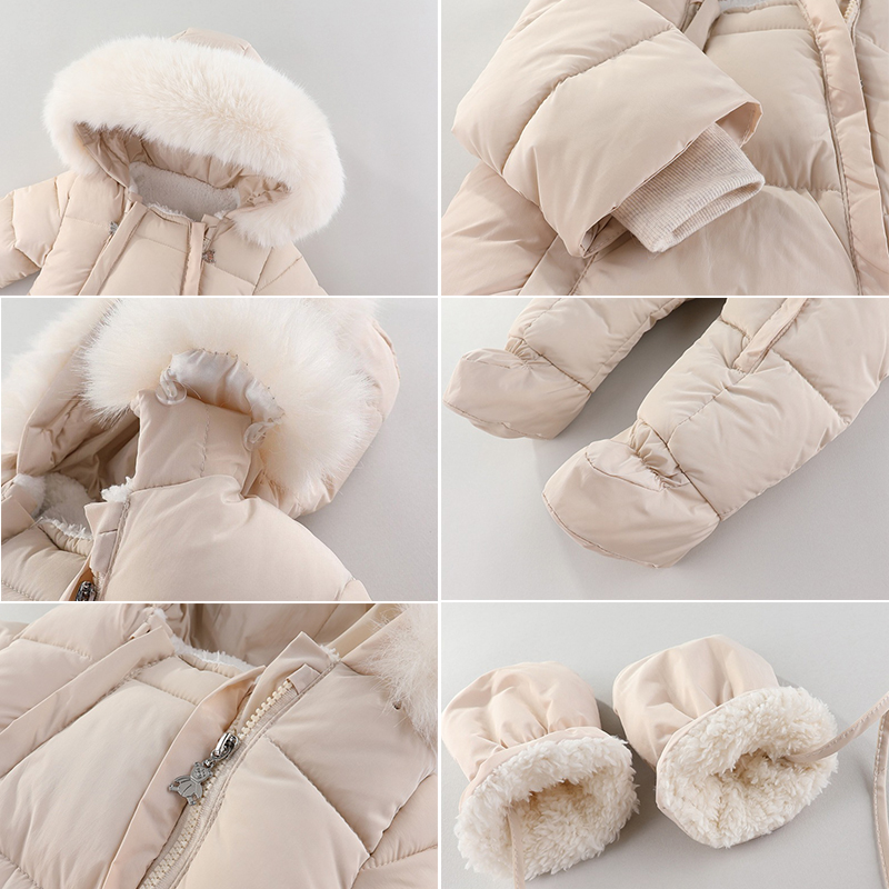 장갑과 겨울 신생아 아기 Romper 따뜻한 아기 소녀 - Winter Clothing For Baby Girl 리뷰 및 가격