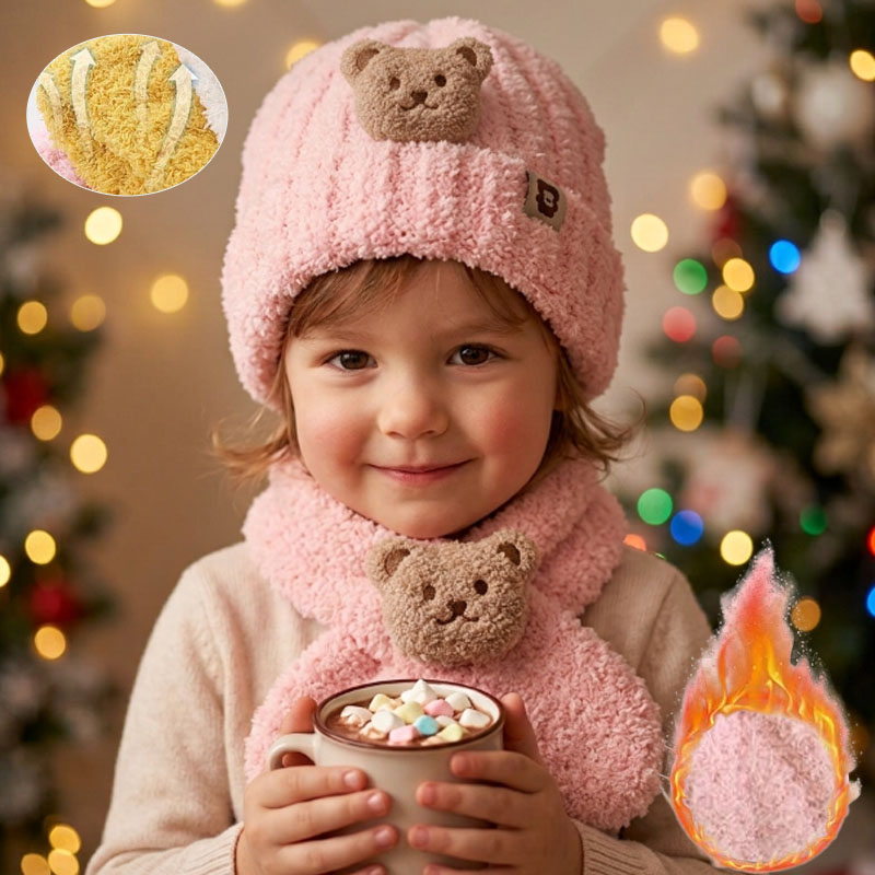 1-10PCS 소녀 소년을위한 아기 모자 스카프 겨울  - Winter Clothing For Baby Girl 리뷰 및 가격